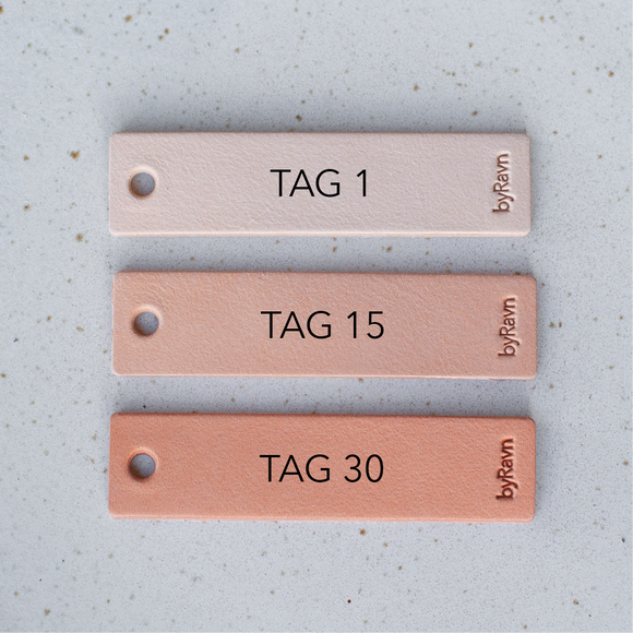 Leder ändert mit der Zeit die Farbe