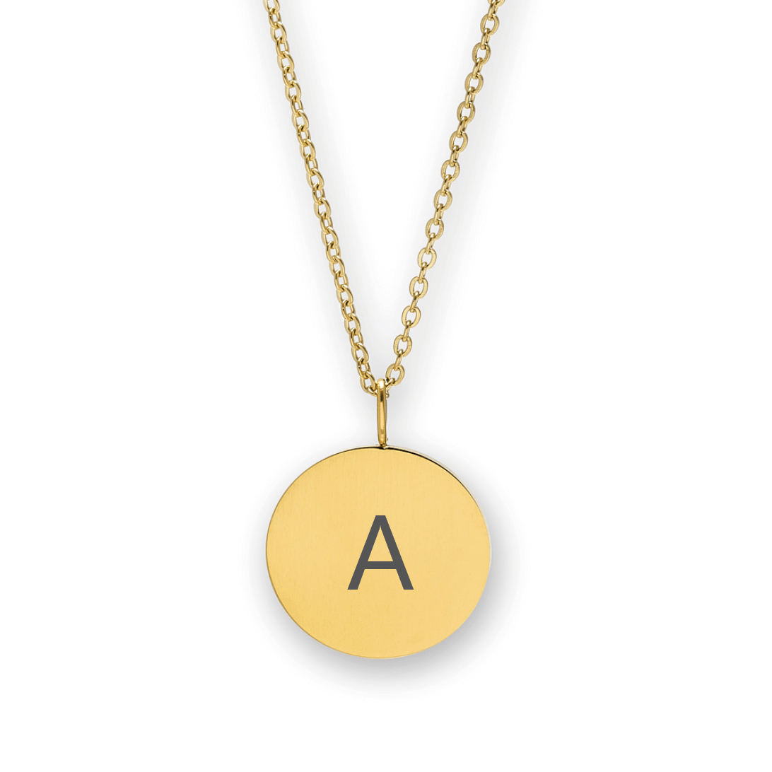 Large 2025 letter necklace